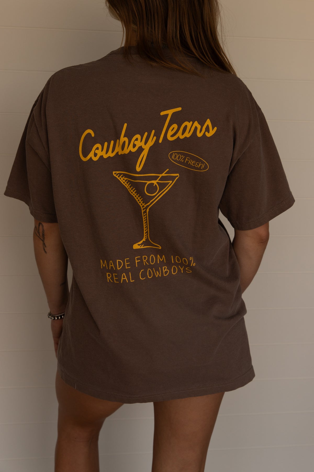 COWBOY TEARS TEE