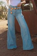 HIGH RISE WIDE LEG JEANS