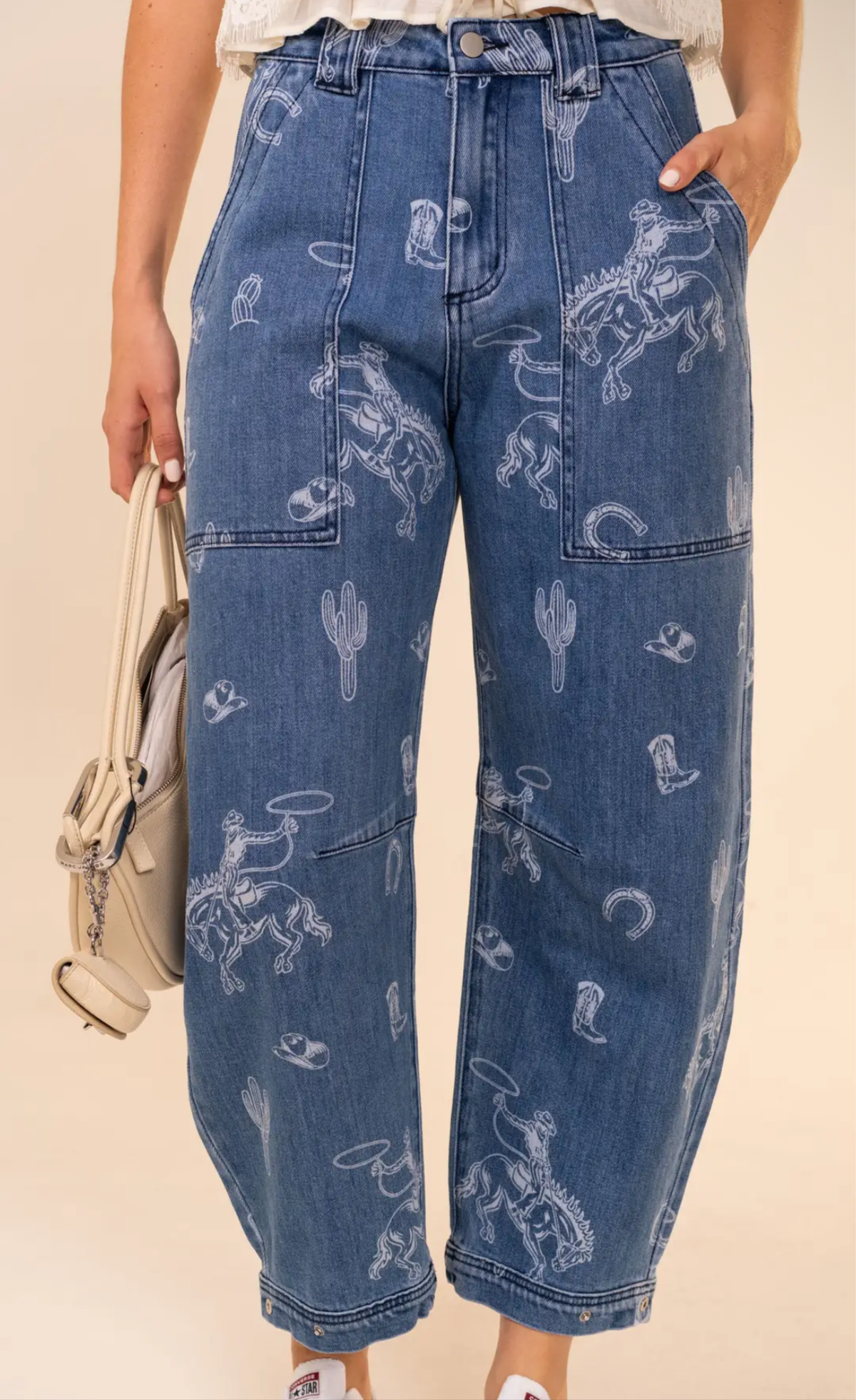 DESERT RODEO BARREL JEANS